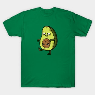 Zombie Avocado with Pit T-Shirt